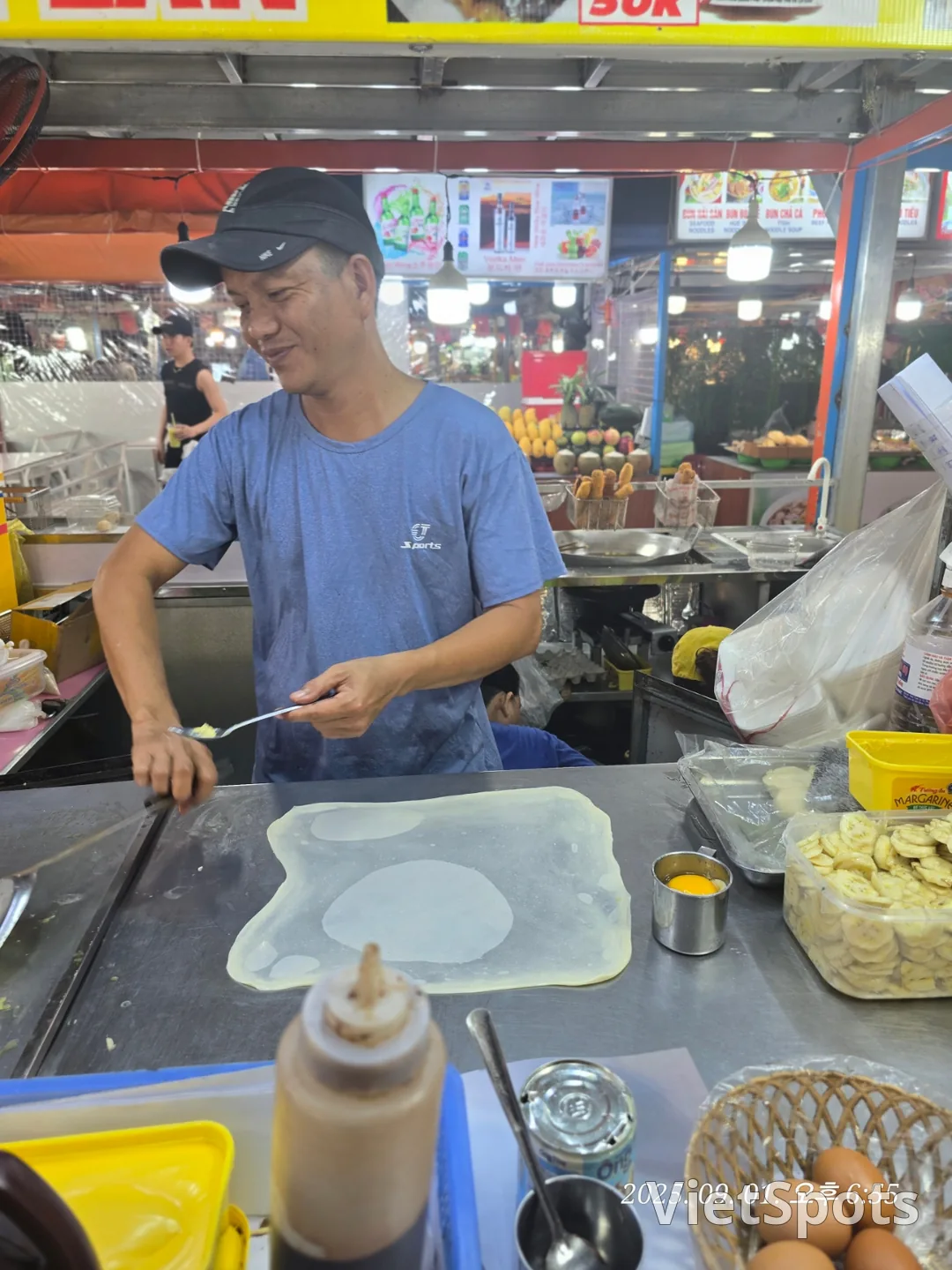 峴港遊記 ✈️ 山茶夜市香蕉炸&飛餅美食店