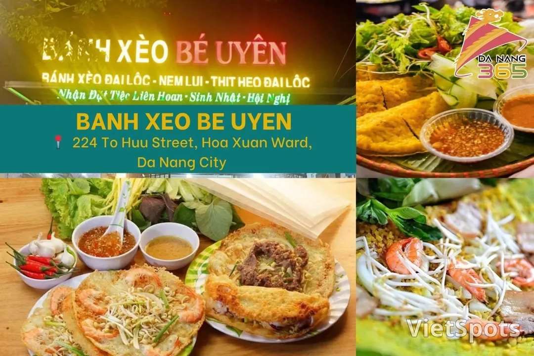 🎈(Thông tin) Nơi có thể thưởng thức bánh xèo truyền thống tại Đà Nẵng!