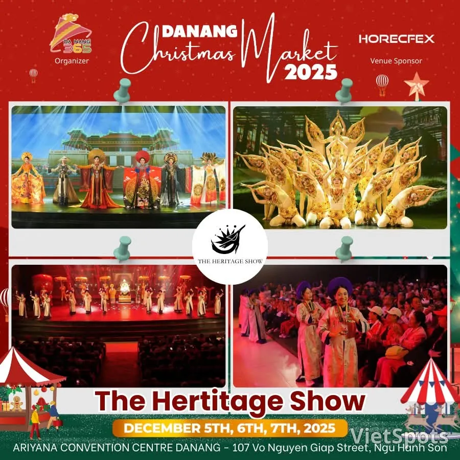 (Thông tin) 🎄 Chợ Giáng Sinh Đà Nẵng 2025 🎄 – Lịch trình chính thức