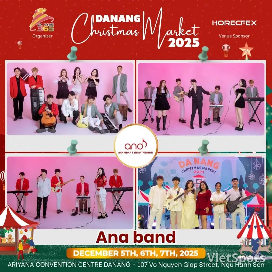 (Thông tin) 🎄 Chợ Giáng Sinh Đà Nẵng 2025 🎄 – Lịch trình chính thức