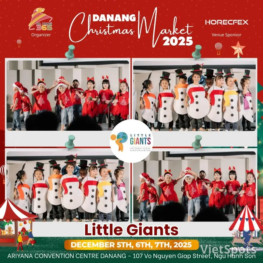 (Thông tin) 🎄 Chợ Giáng Sinh Đà Nẵng 2025 🎄 – Lịch trình chính thức