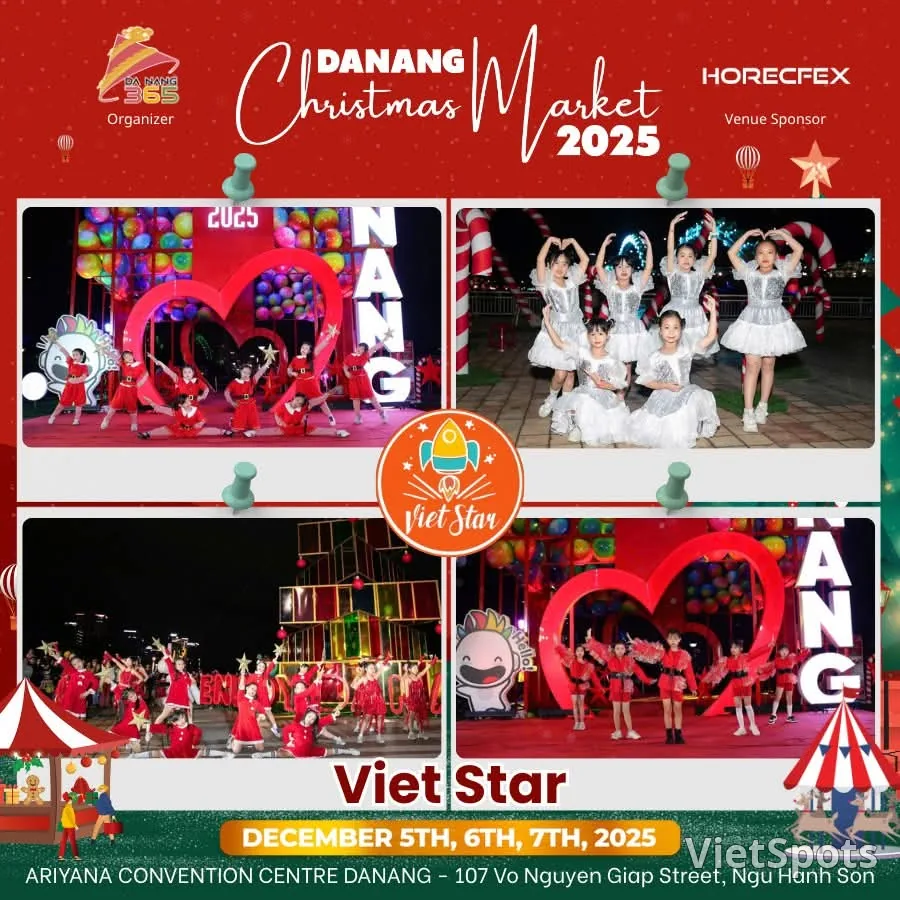 (Thông tin) 🎄 Chợ Giáng Sinh Đà Nẵng 2025 🎄 – Lịch trình chính thức