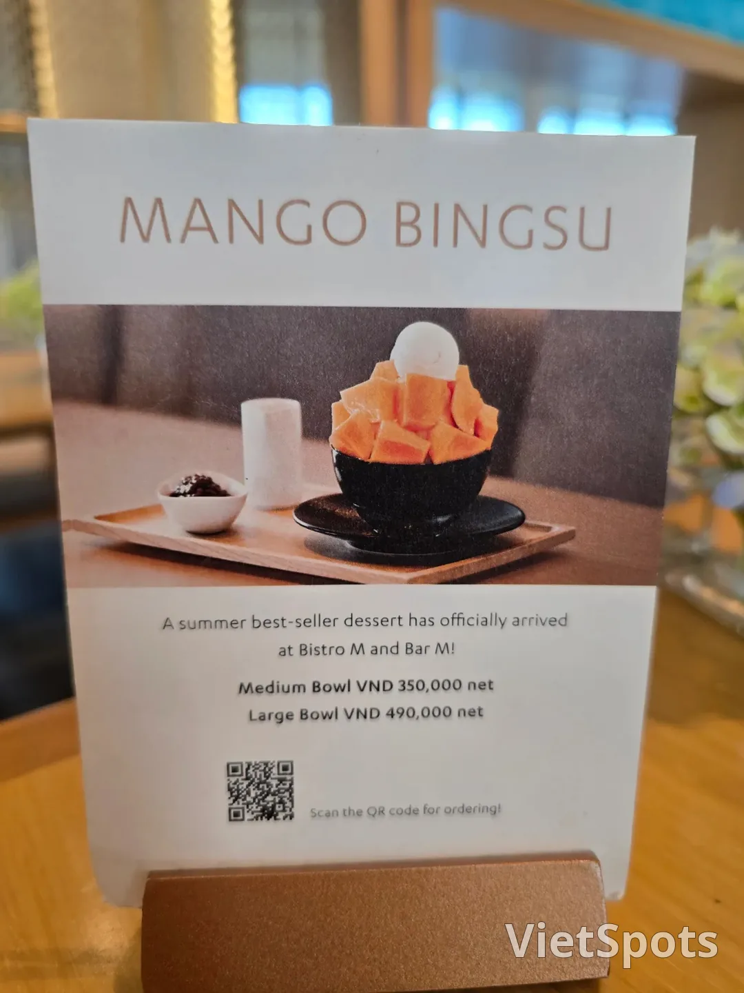 Shilla Monogram Danang Mango Bingsu 🥭🍧