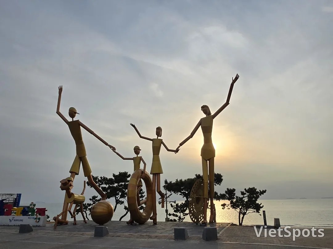 (Du lịch 3) Bãi biển Daecheon