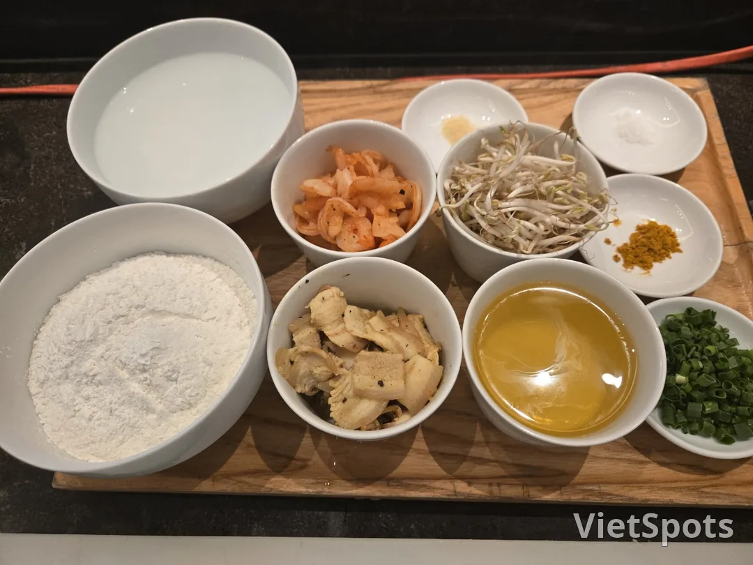 🏨 Shilla Monogram "Lớp học nấu ăn" (Bánh xèo)