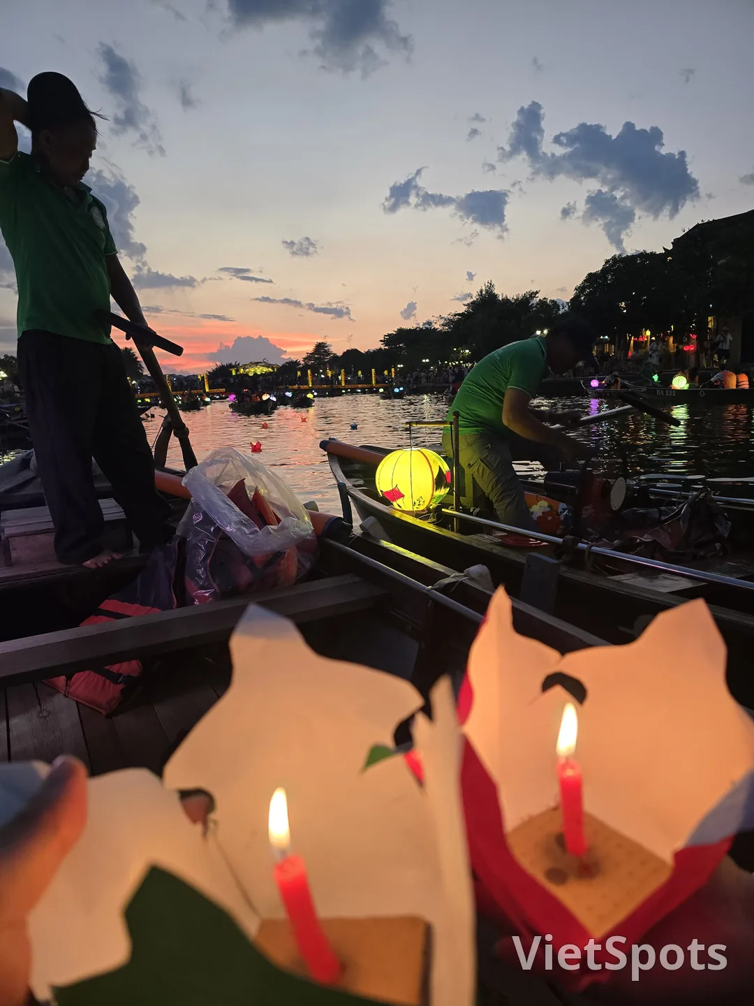 Hoi An wish boat