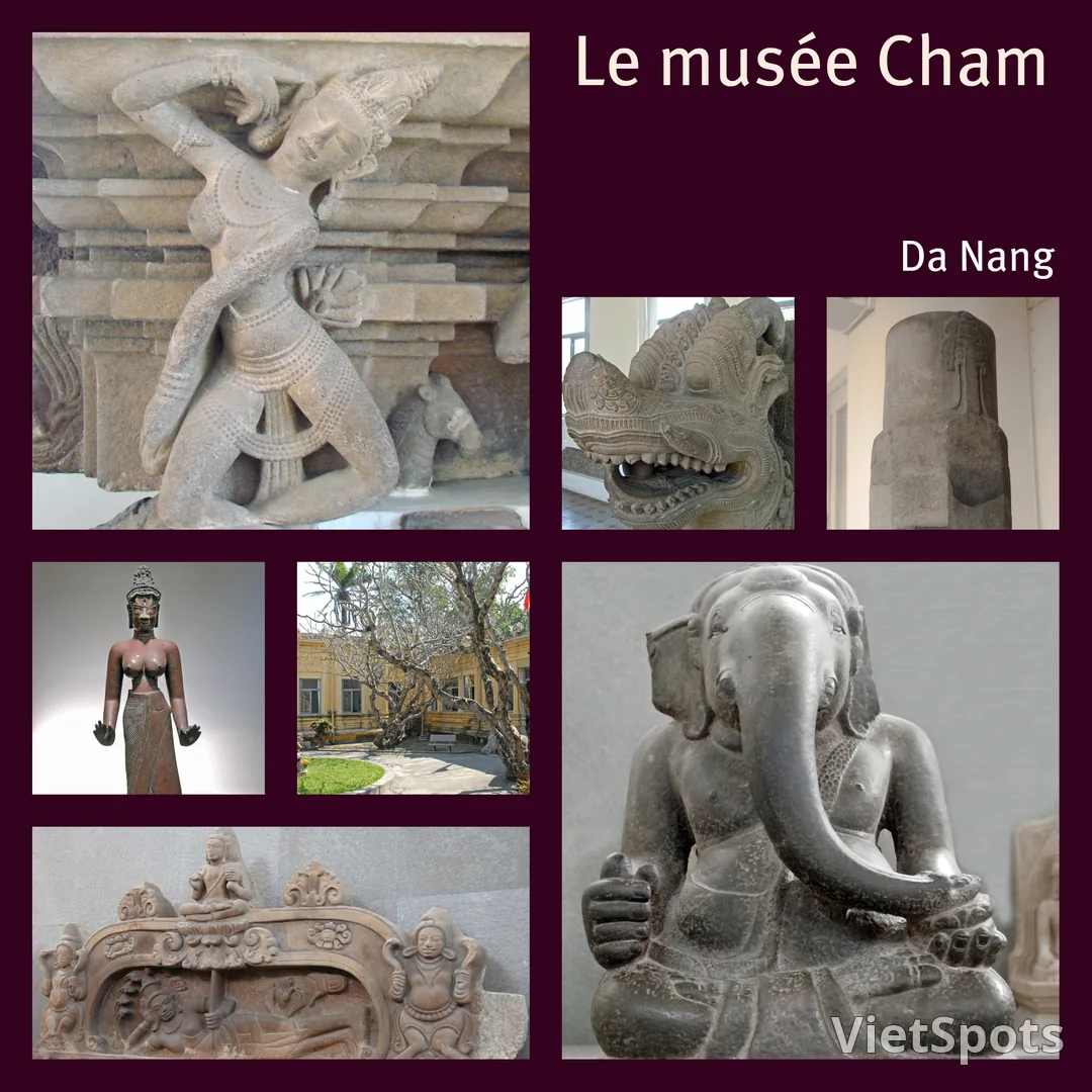 Bảo tàng Chăm Đà Nẵng — điêu khắc tượng Chăm Pa cổ