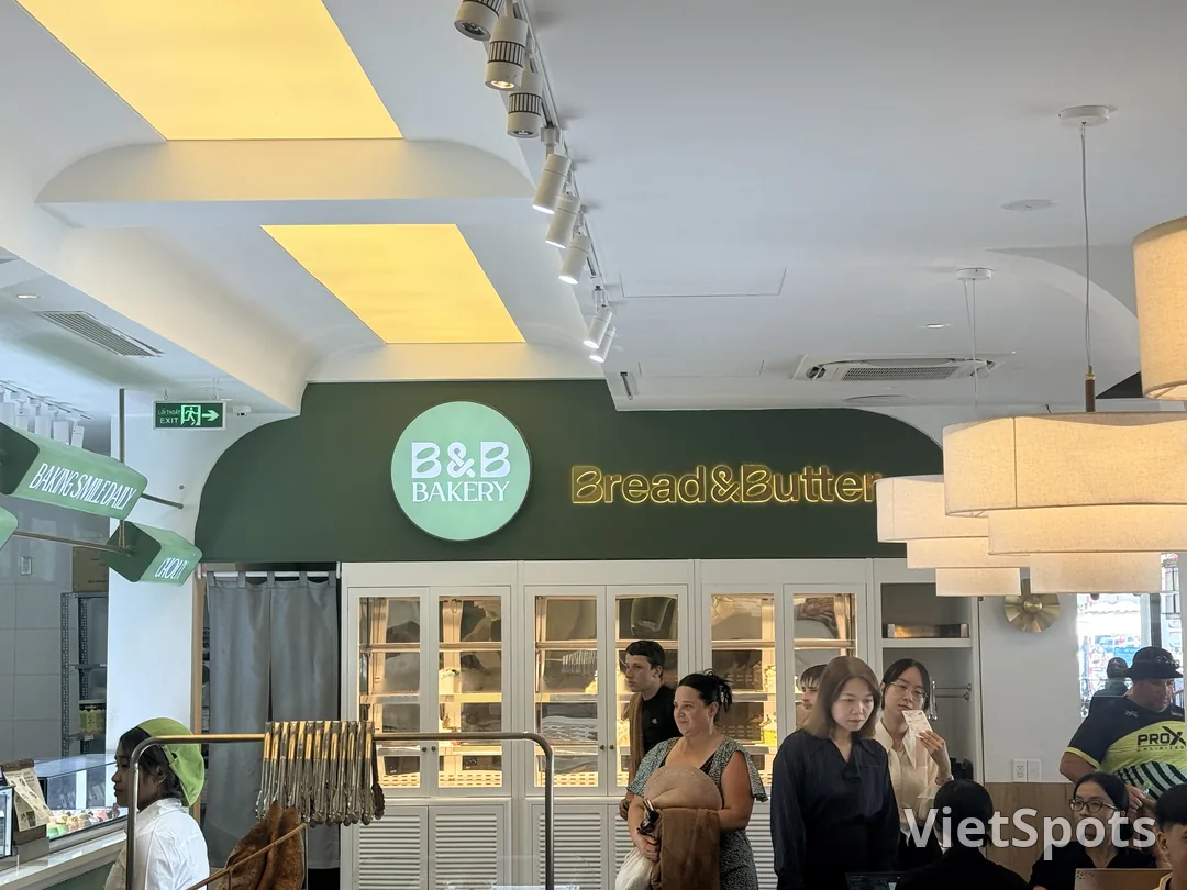 ขนมปังและเนยเบเกอรี่ B&B Bakery - ดานัง