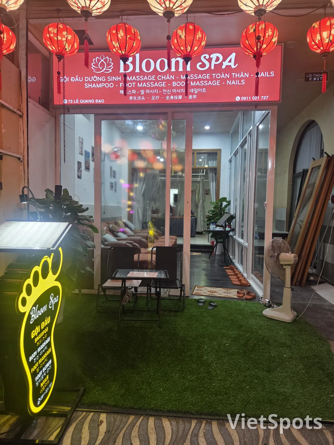 BLOOM SPA is kind and does well..