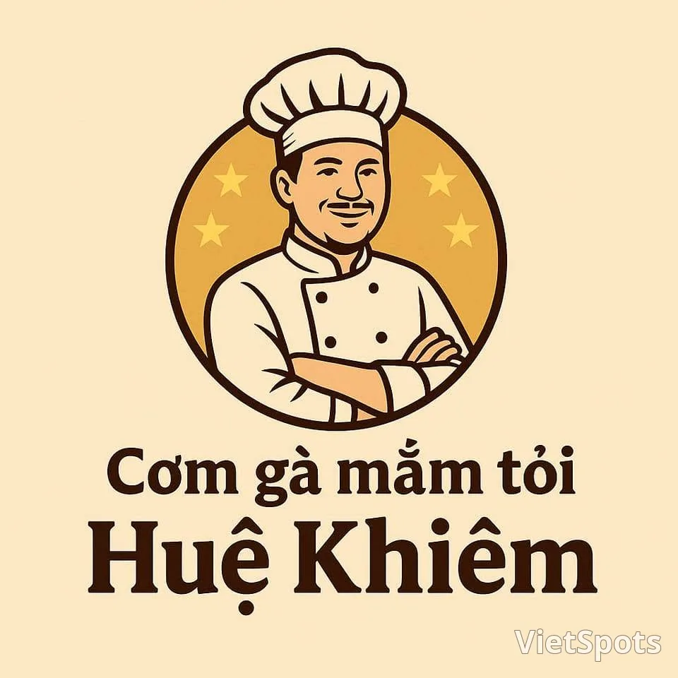 Cơm Gà Mắm Tỏi Huệ Khiêm — một trong những quán được nhắc trong bài