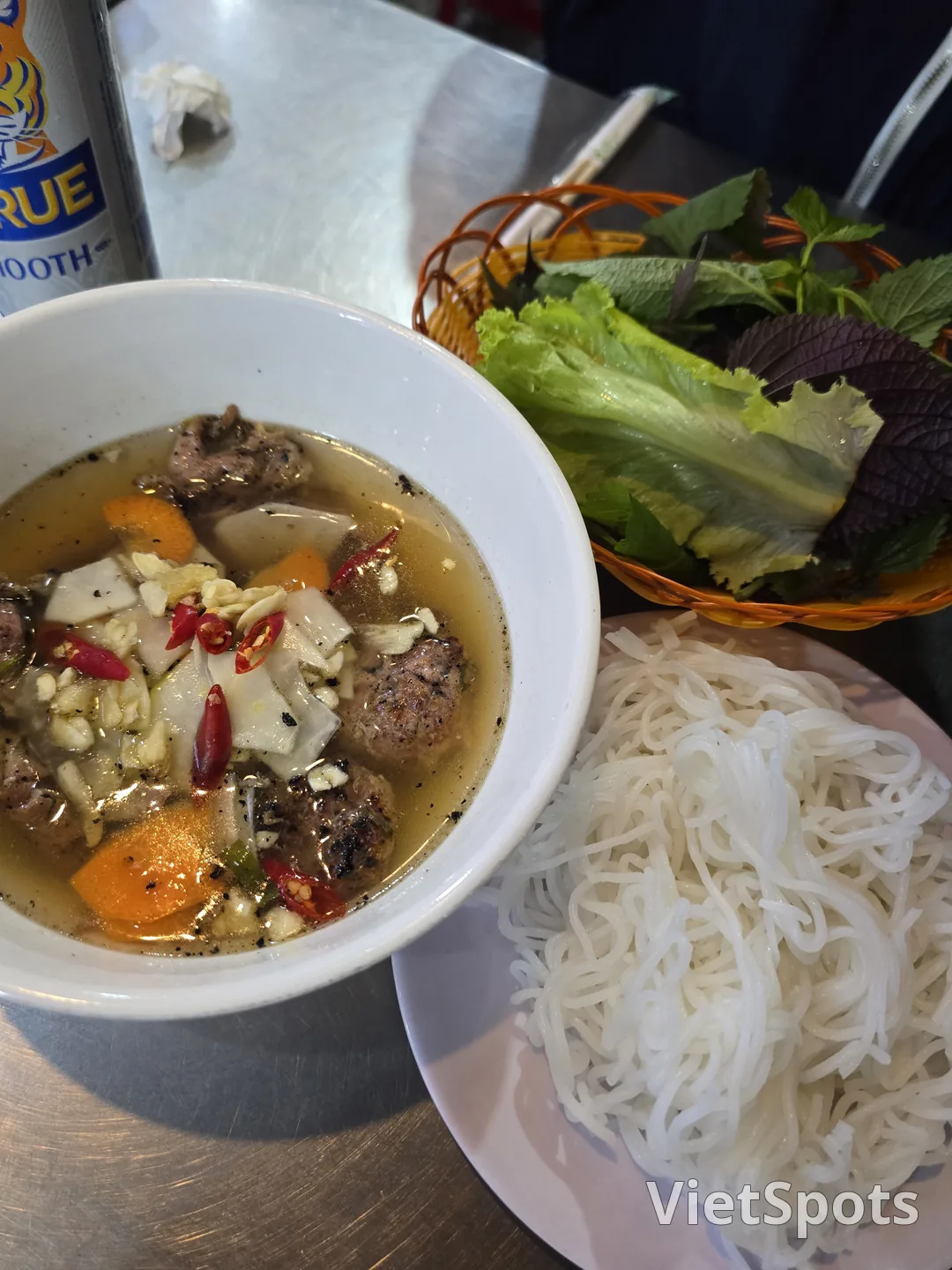 퍼꾸 하노이 Phở Cù Hà Nội  늦은 저녁 한시장근처 한끼식사 좋은곳