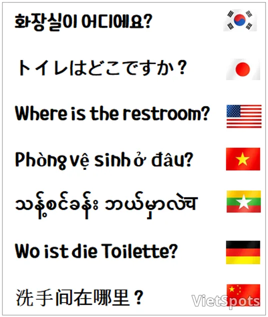 ベトスポットの便利な機能!! トイレ探し!!! 🚻🚽