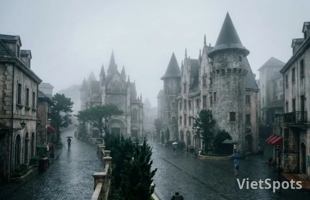 ☁️ Охота за облаками и прохладный ветер 18°C на вершине Ба На 22 сентября
