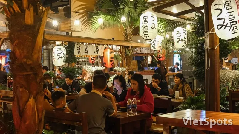 Umi Beer Garden – สวนเบียร์สไตล์ญี่ปุ่นใจกลางฮหว่าซวน ดานัง