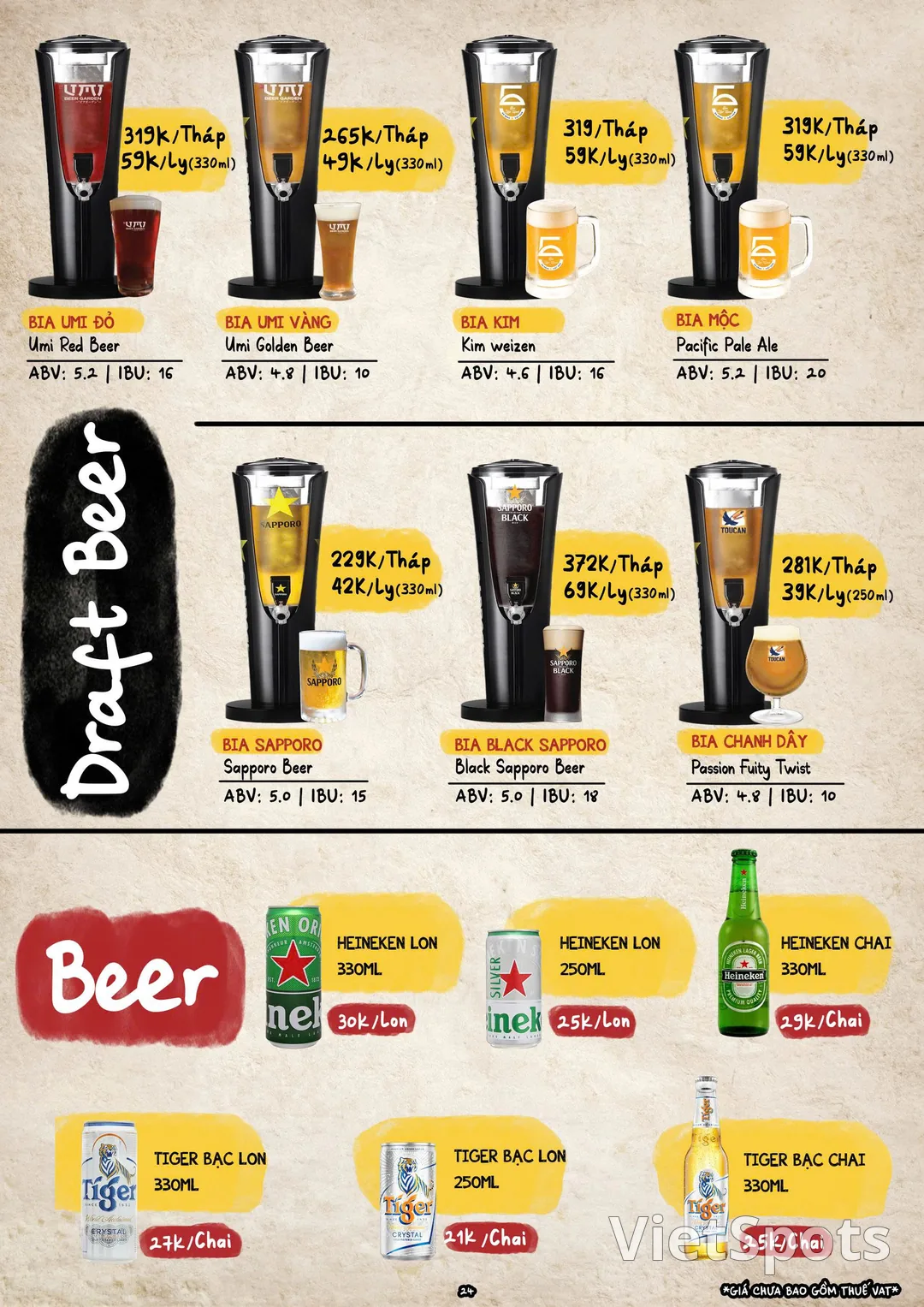 Umi Beer Garden – สวนเบียร์สไตล์ญี่ปุ่นใจกลางฮหว่าซวน ดานัง