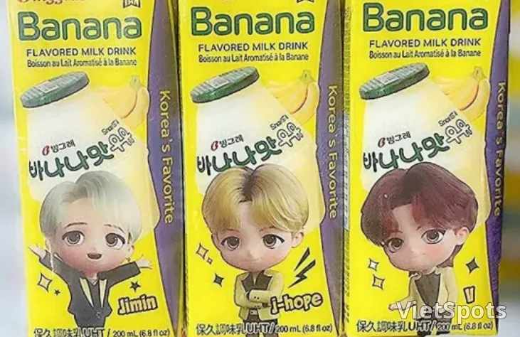 Find Korean drinks at convenience stores in Da Nang! 🥤