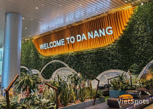 ๐ Right after arriving at Da Nang Airport, where should you go?