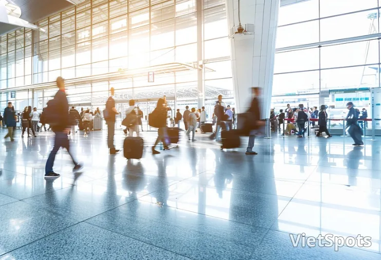 ๐ Right after arriving at Da Nang Airport, where should you go?