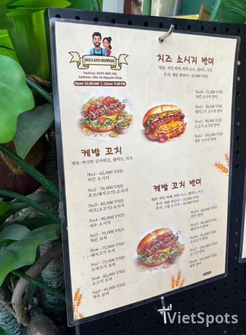 🥖🧀 Must-try cheese bánh mì spot at My Khe Beach - Sails Banh Mi (Bánh mì SAILS AND SKEWERS)
