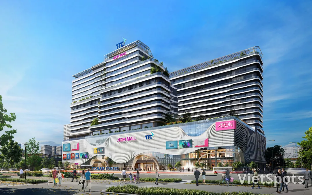 🛍️ From shopping to great restaurants and even a movie theater, all in one place! 'AEON Mall', the huge shopping mall that opened in Da Nang!🎬