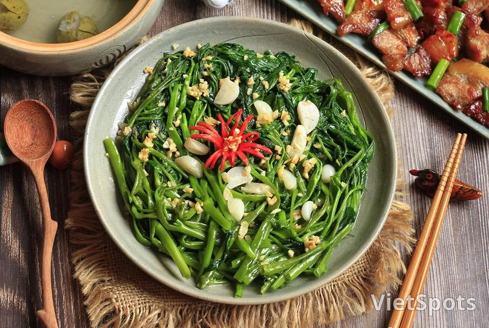 다낭 맛집 모닝글로리 볶음