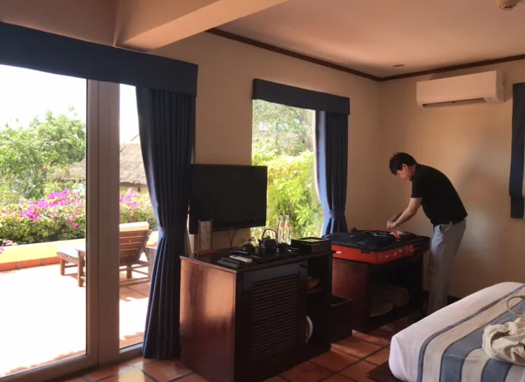 ヴィクトリアリゾートの部屋