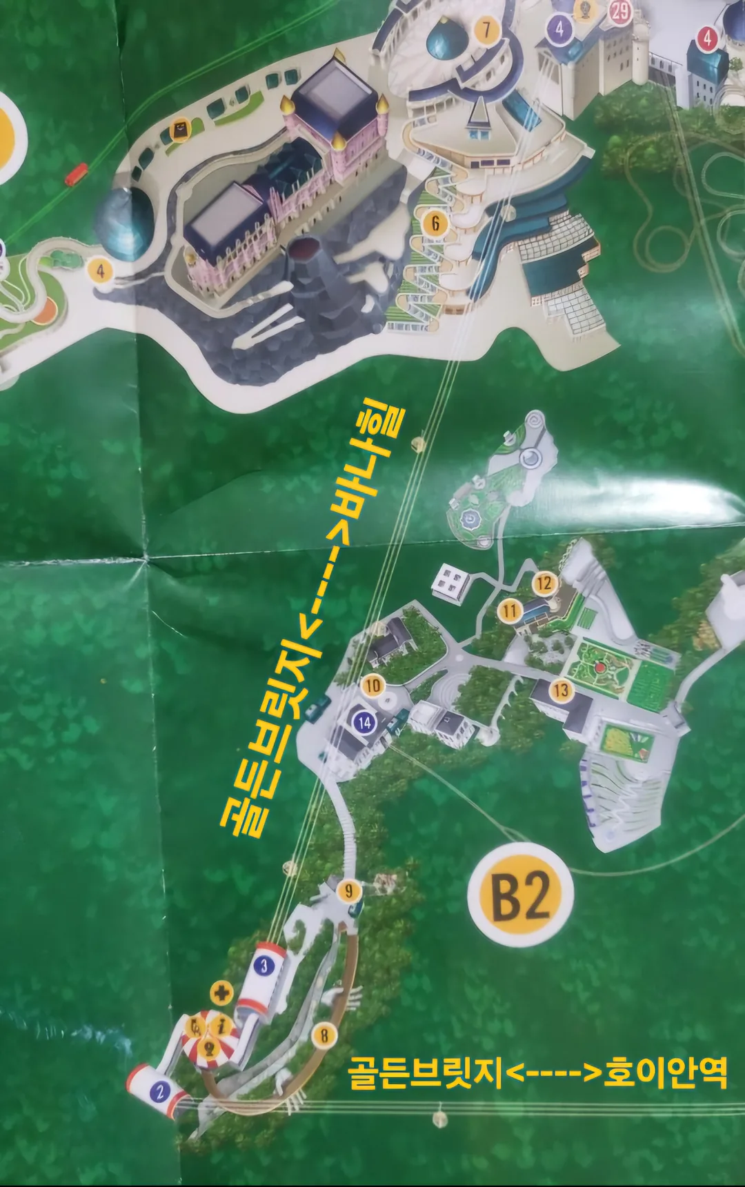 BEST"🇻🇳>> Bản đồ đơn giản Bà Nà Hills số 2 (giải thích lộ trình) không khó đâu.