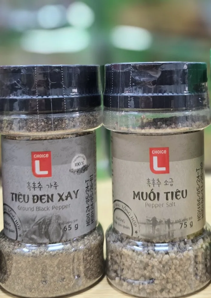 🐸🇻🇳🐸>> Review) Món đồ mua sắm tình cờ: tiêu đen, muối tiêu đen