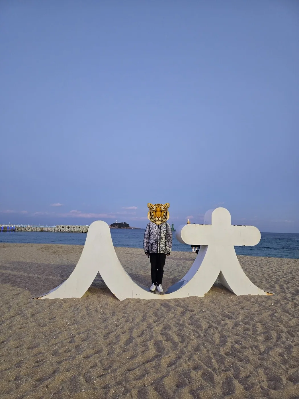 🐸🐸>> Chơi ở bãi biển Sokcho (Lớn 大 Người 人)
