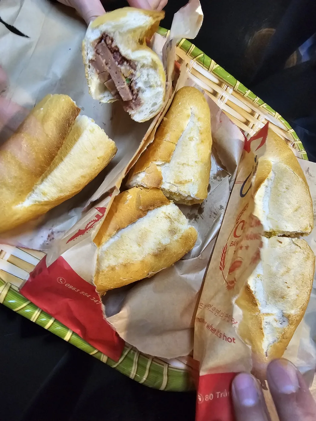 🐸🐸>> 🇻🇳Review Bánh Mì Cô Tiên 3 loại bánh mì