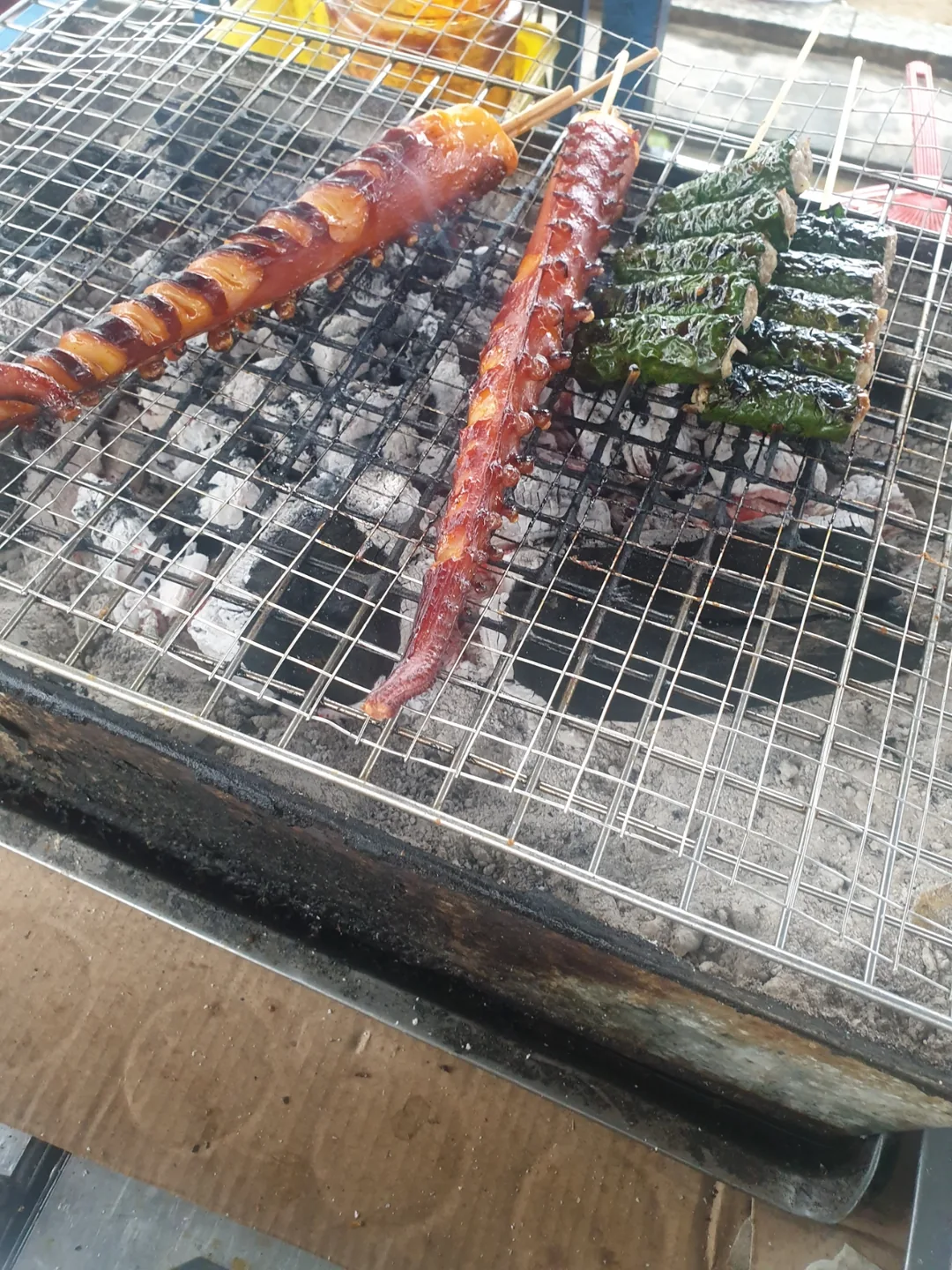 🐸🐸>> 🇻🇳Review xiên nướng BBQ Hội An