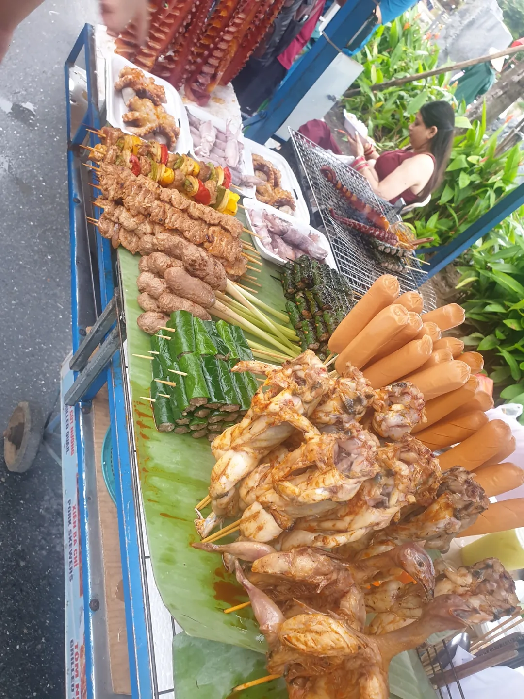 🐸🐸>> 🇻🇳Review xiên nướng BBQ Hội An