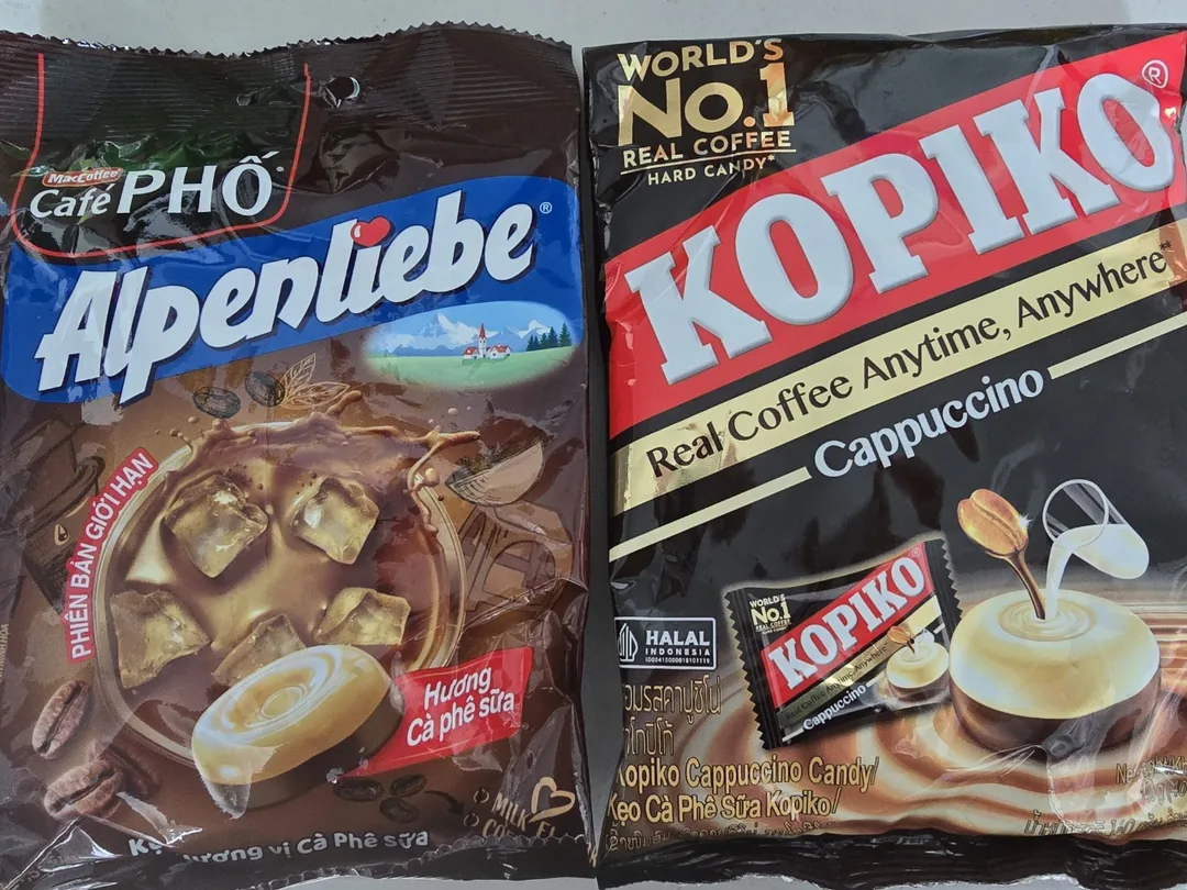 🐸🇻🇳🐸>> Review) Món đồ mua tình cờ - Kẹo cà phê Alpenliebe