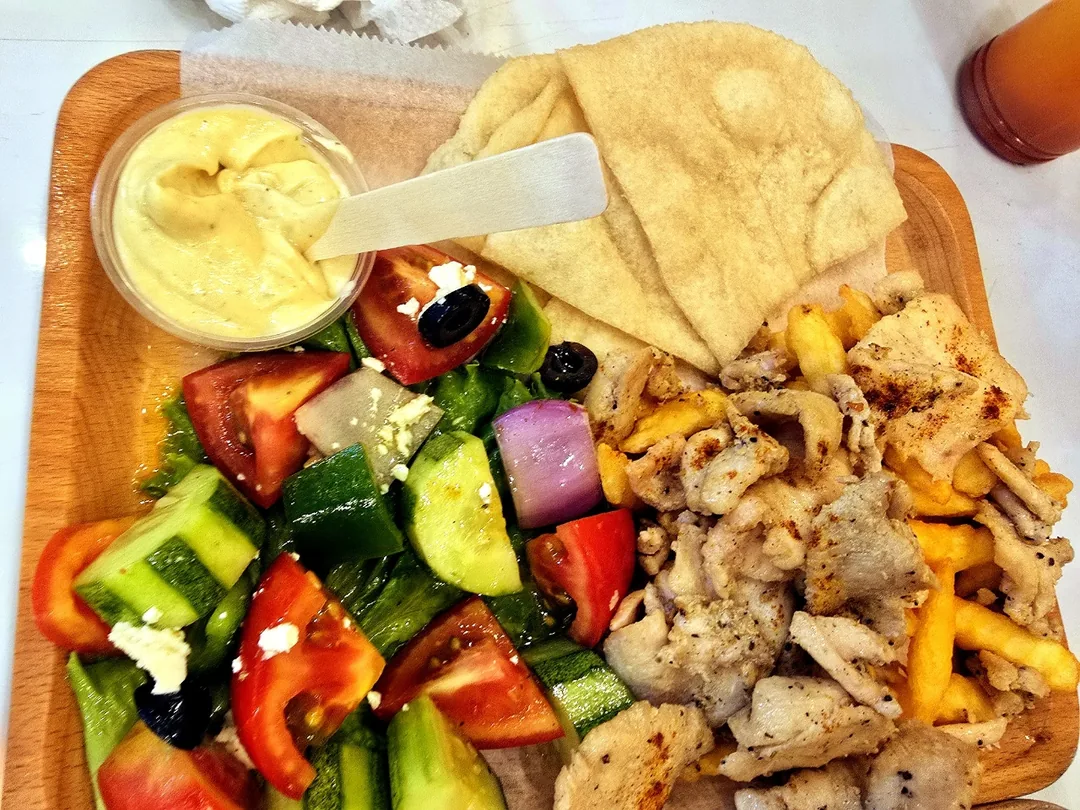 (Đánh giá) Nơi có bánh pita ngon! Greek Souvlaki