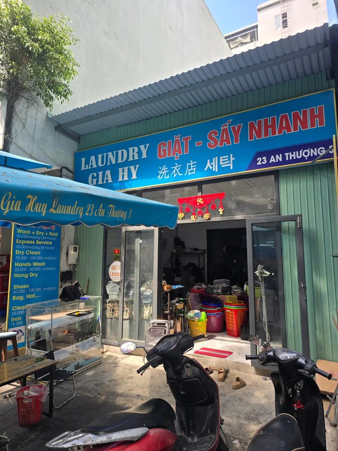 (Đánh giá) Tiệm giặt là Laundry Khách sạn Charming Laundry