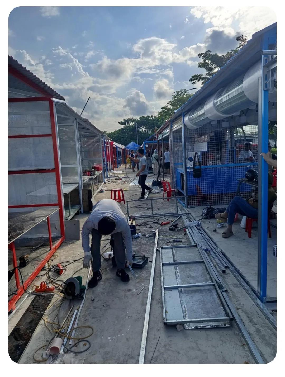 Đây là địa điểm mới của chợ Sen Chai Ya. (Đã xác nhận với chủ cửa hàng hạt điều tại chợ Sen Chai Ya)