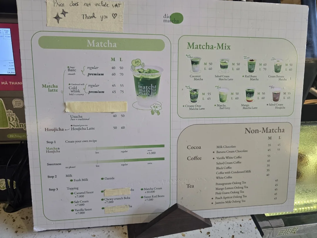 Review ngày 7🛫🇻🇳 Quán matcha uống buổi sáng Quán Bone