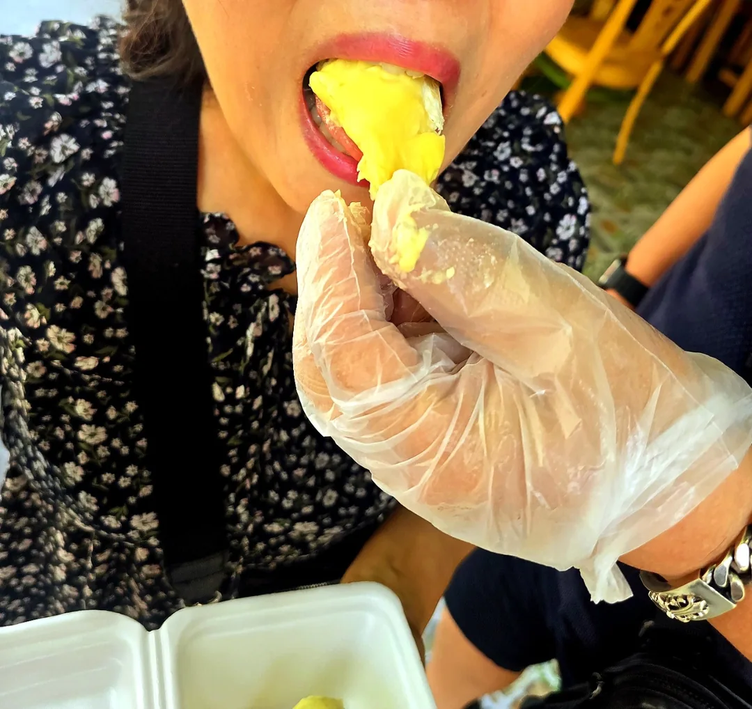 Đánh giá chuyến đi thứ 7🛫🇻🇳 Mukbang ngang qua, sầu riêng!!