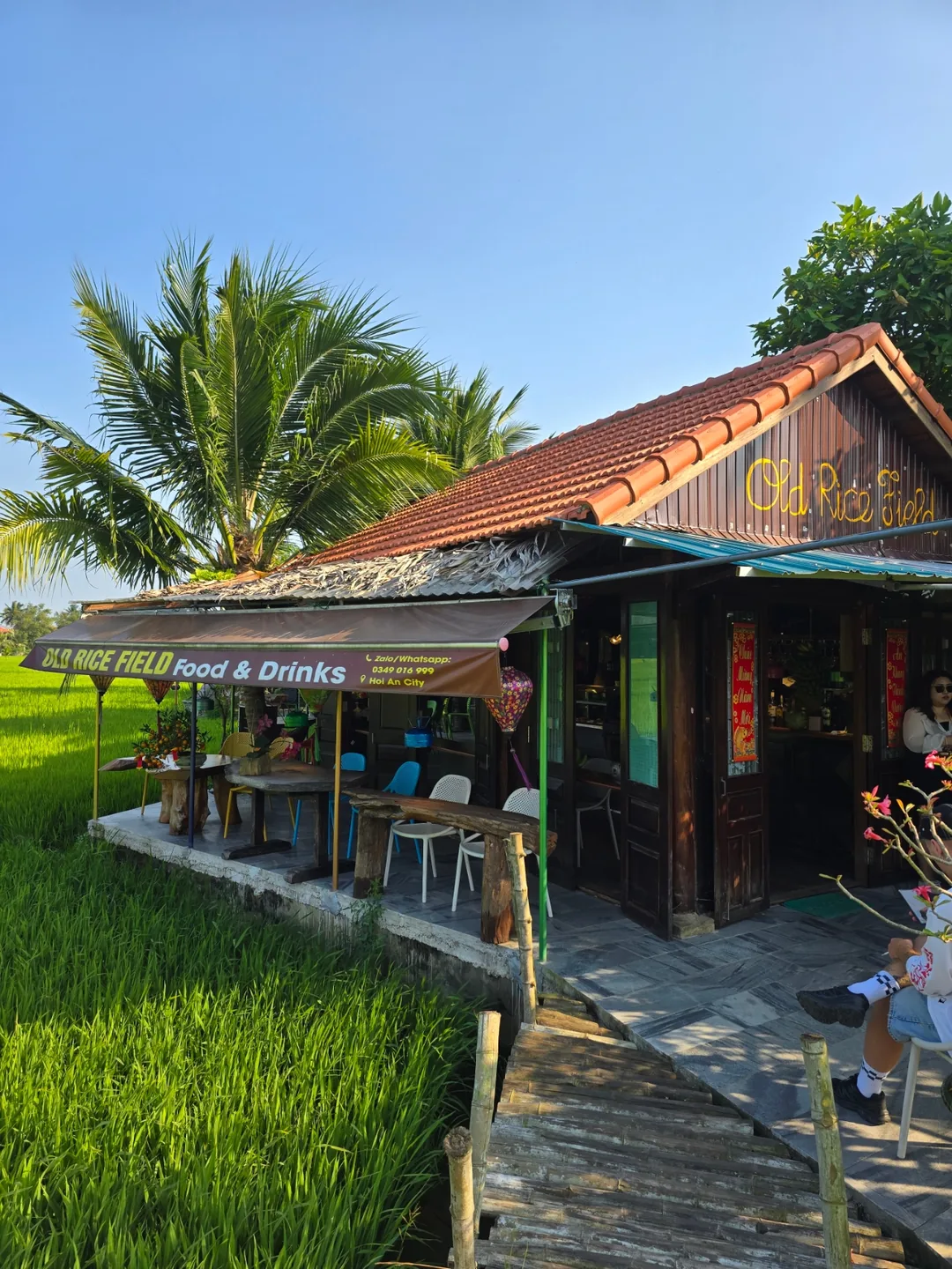Đánh giá ngày 7🛫🇻🇳 Quán cà phê view ruộng lúa đẹp ở Hội An