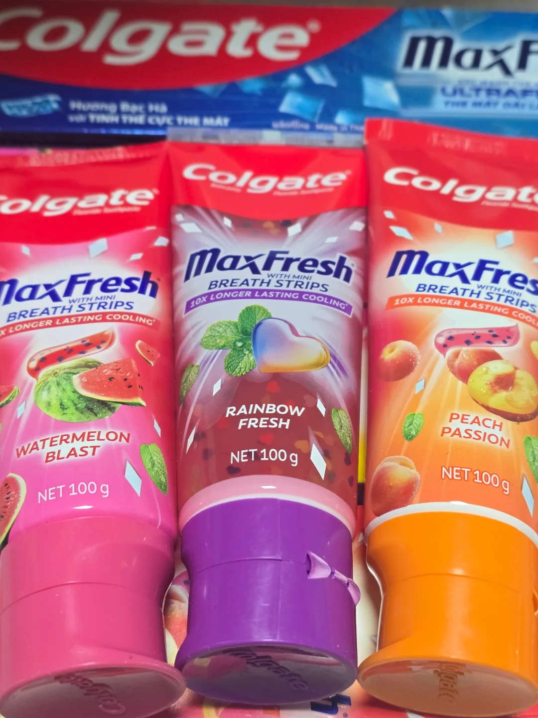 Review tập 7🛫🇻🇳 Món đồ mua sắm mà tôi tình cờ mua được: kem đánh răng Colgate 4 loại