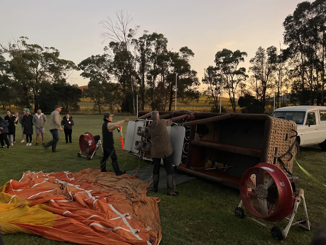 墨爾本自由行 Day2|Yarra Valley 熱氣球體驗