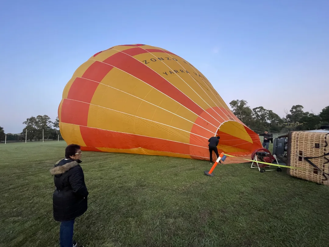 墨爾本自由行 Day2|Yarra Valley 熱氣球體驗
