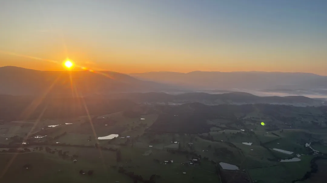 墨爾本自由行 Day2|Yarra Valley 熱氣球體驗