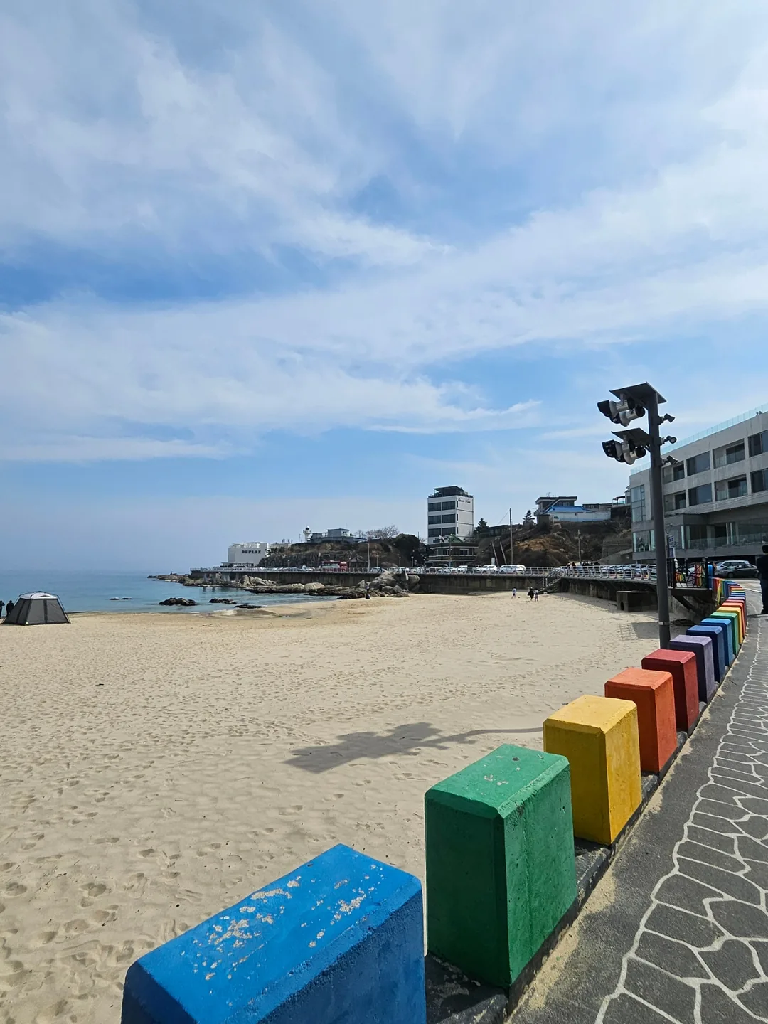 (Du lịch) Bãi biển Ayajin, Goseong, dạo bước bên biển mùa đông
