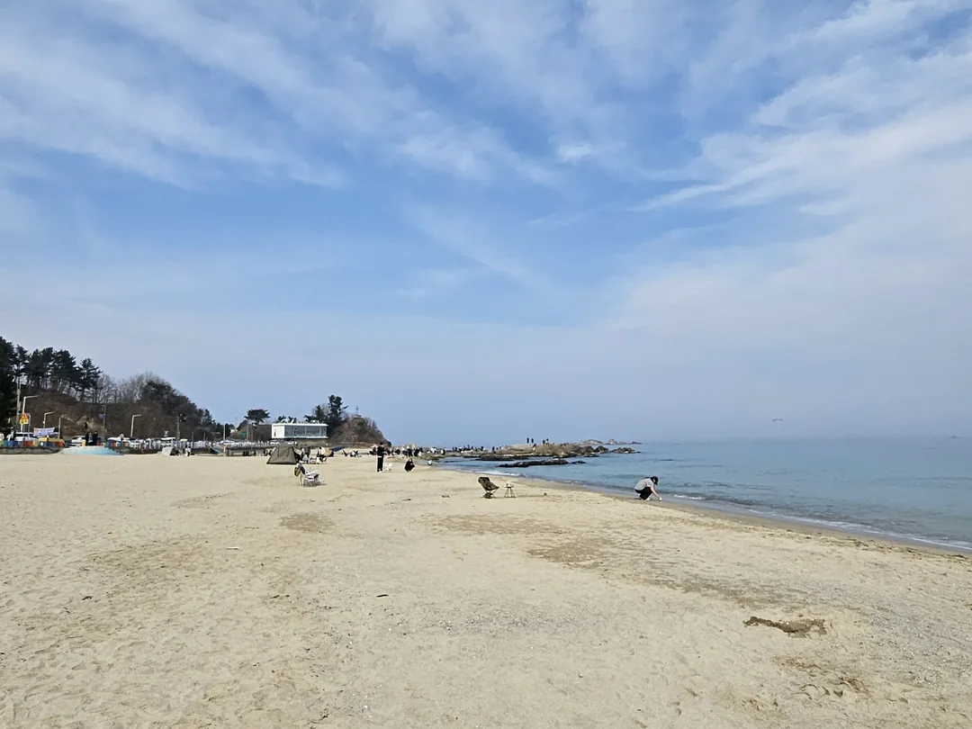 (Du lịch) Bãi biển Ayajin, Goseong, dạo bước bên biển mùa đông
