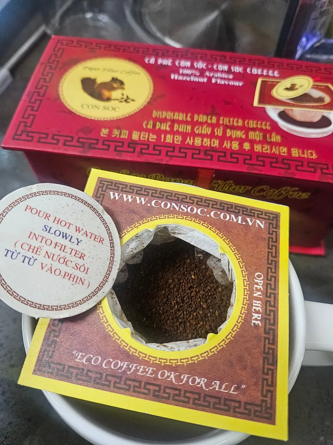 Bánh hạt óc chó nhận nhiều phúc lành + ☕️
