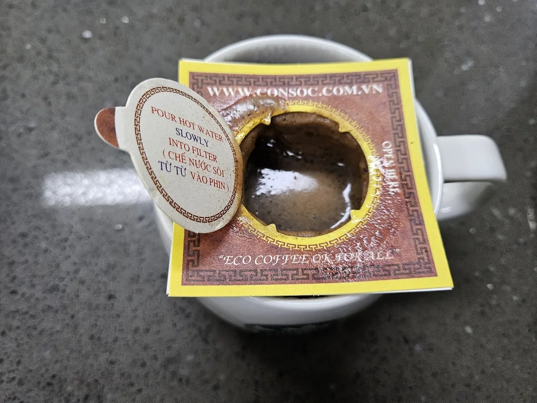 Caffeine hôm nay là cà phê Kon Sak~☕️