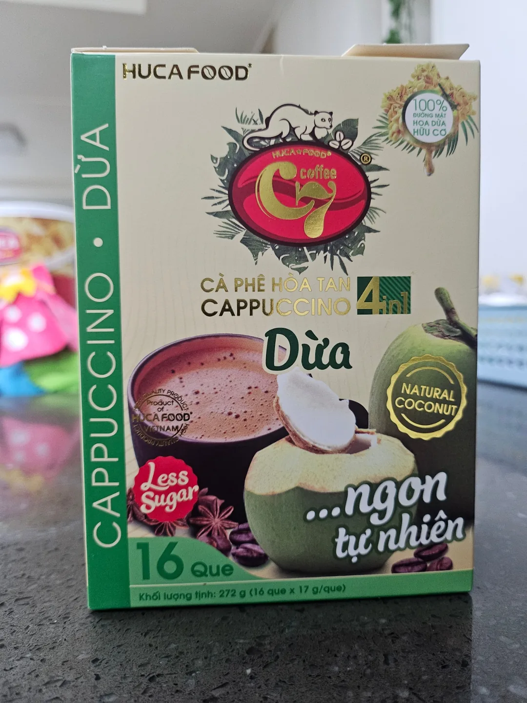 🇻🇳 (Review lần quay lại) Món mua sắm: Cà phê dừa C7 ở Lotte Mart♡