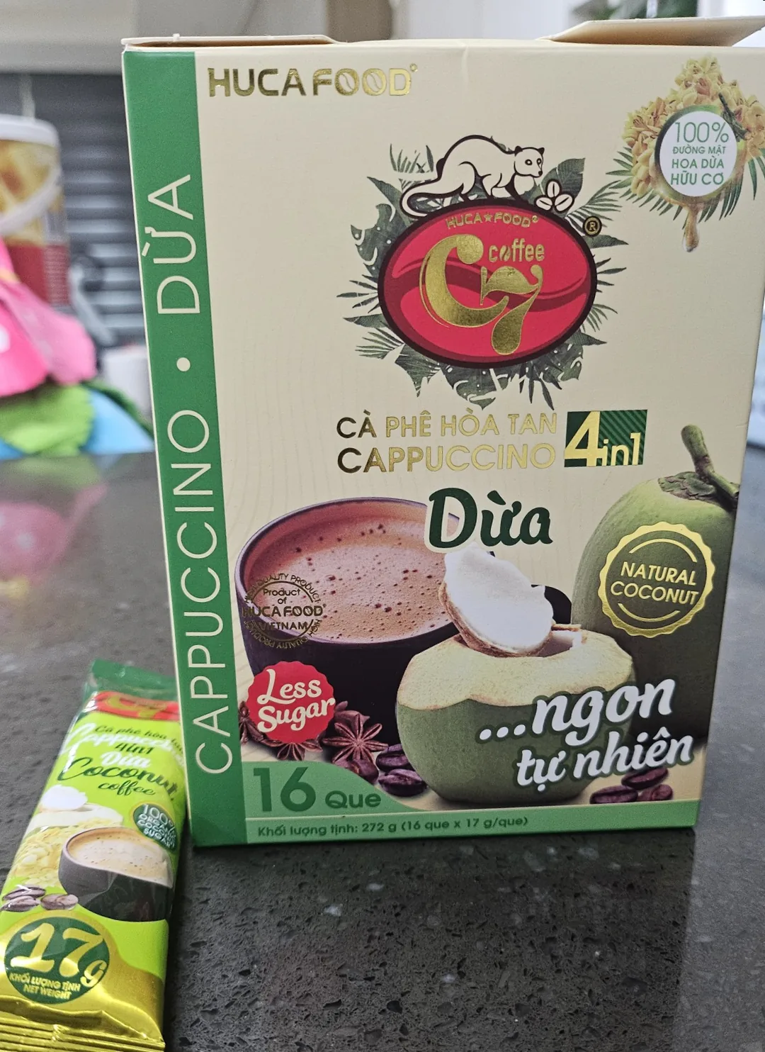 🇻🇳 (Review lần quay lại) Món mua sắm: Cà phê dừa C7 ở Lotte Mart♡