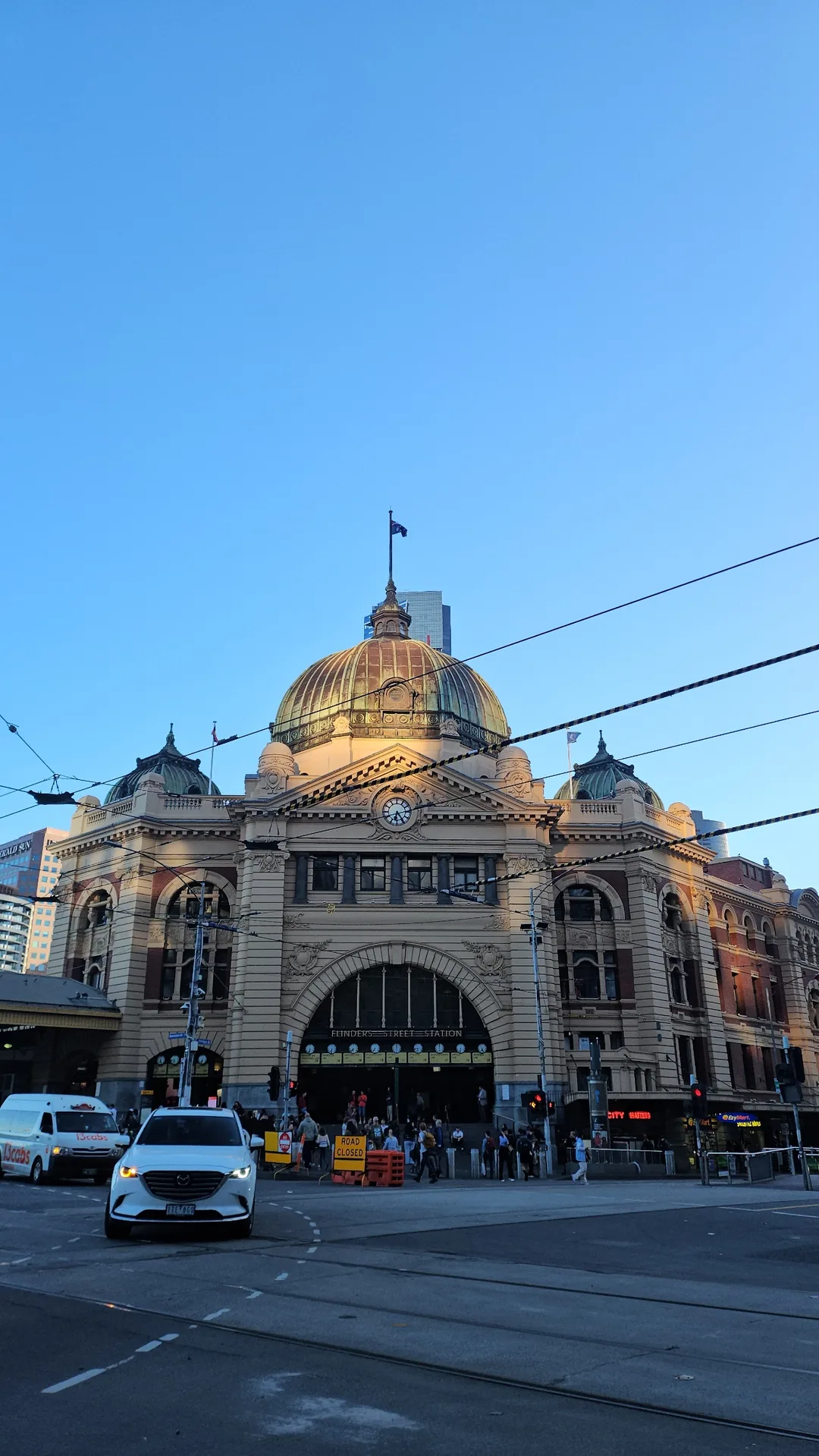 🇦🇺 (Du lịch 3) Trung tâm giao thông của Melbourne, Ga Flinders Street